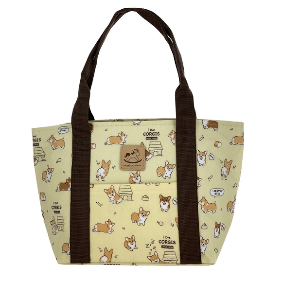 Uma Hana Handbags - Waterproof Corgi Dumpling Tote Shoulder Bag Purse